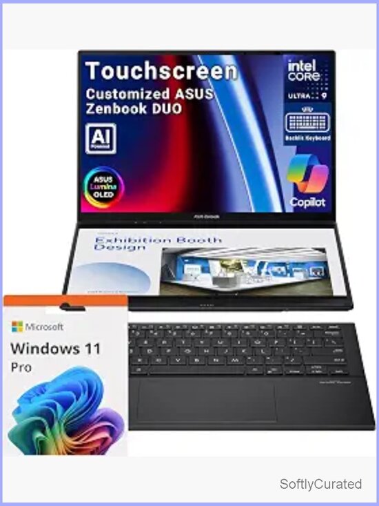 Other - Dual 14" OLED Laptop, Intel Ultra 9, 32GB RAM, 1TB SSD, Windows 11 Pro